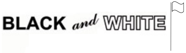 Black &nbsp; & White &nbsp; Golf